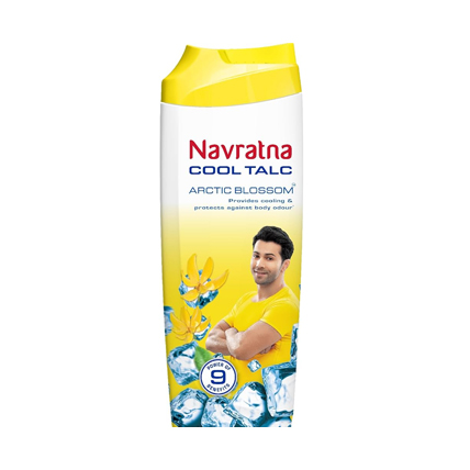 Navratna Arctic Blossom Cool Talcum Powder